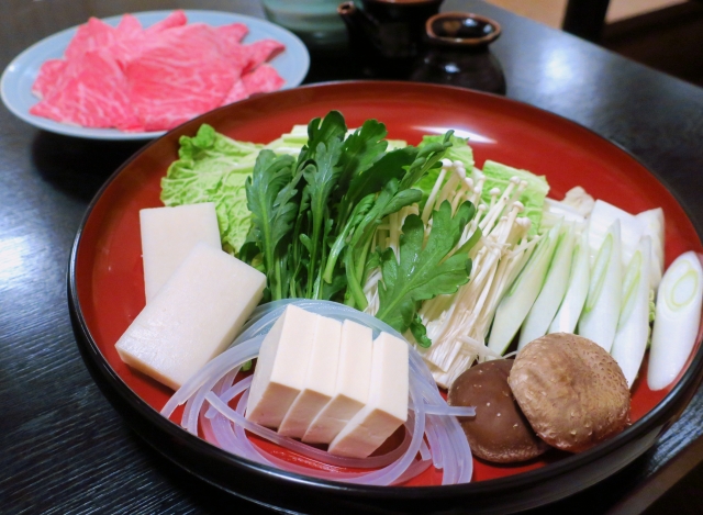 鍋　くずきり