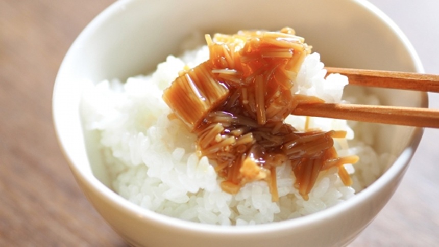 ごはんになめ茸
