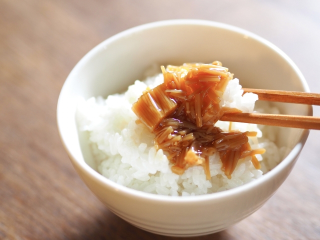 なめ茸ごはん